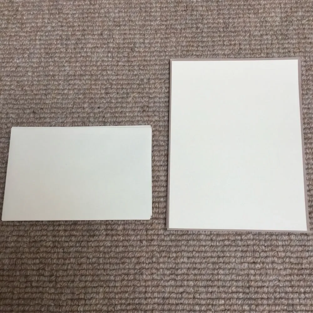 Cream Colored Stationery